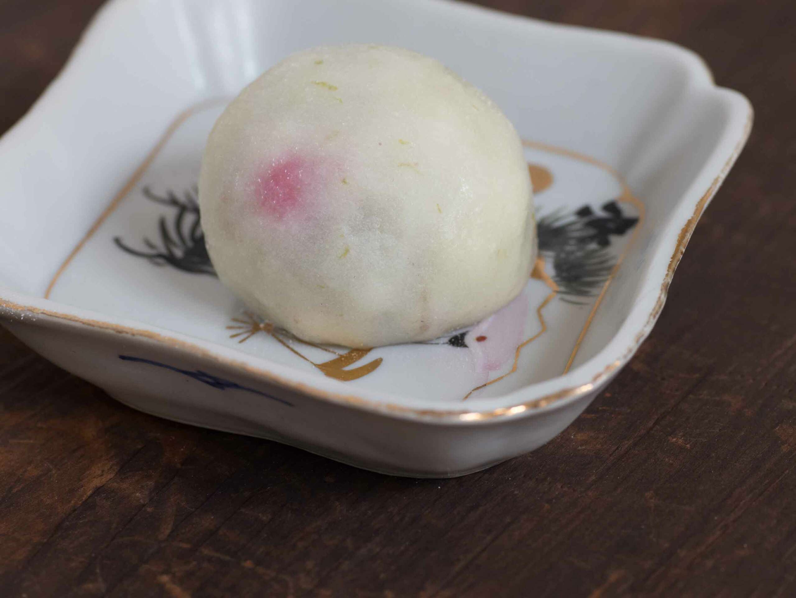Azukiya, pâtisserie japonaise à Colmar, propose daifuku citron vert framboise