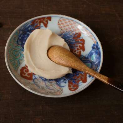 crème de haricots blancs sans morceaux
